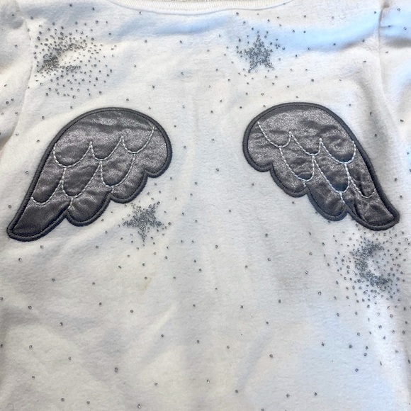 Must see all pics!! MOMMY’S LITTLE ANGEL Carter’s One Piece Winter Pajamas & Bow - Picture 5 of 12